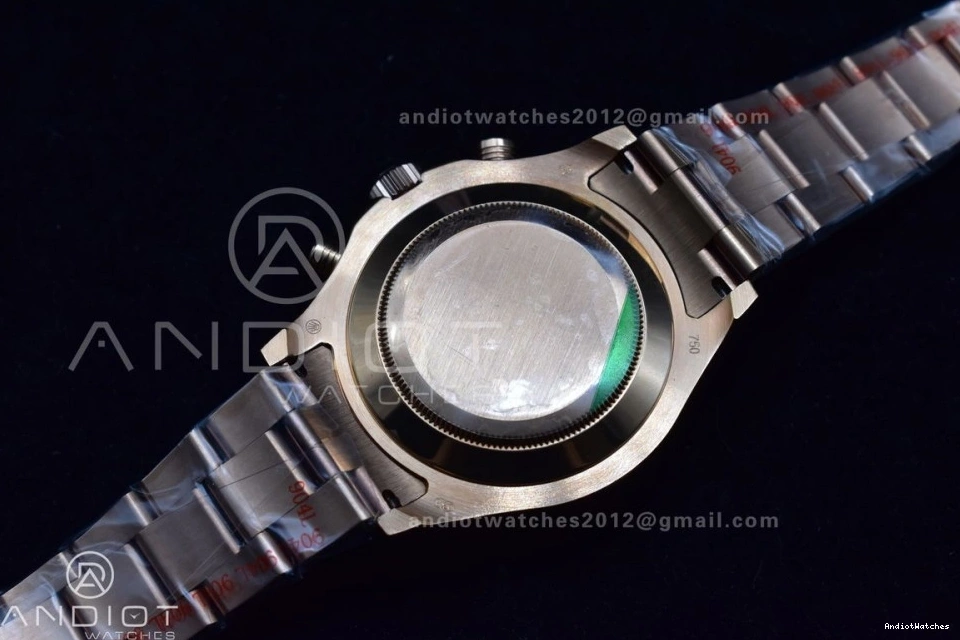 RG Ceramic Blue TopPick YachtMaster on A 1223 Edition RG Bracelet 1:1 Best 116685 II GMF 0429